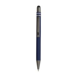Snap pen with rubberised grip with trim rings with touch screen