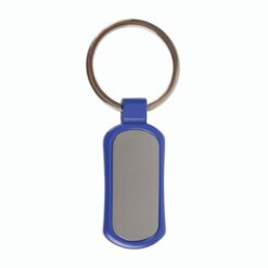 Frosted aluminium key chain