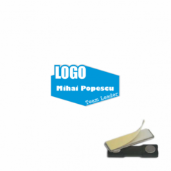 Ecuson Gravat, material acrilic - sistem prindere magnet