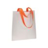 Heat-sealed 70 g/m2 non-woven fabric shopping bag, long handles