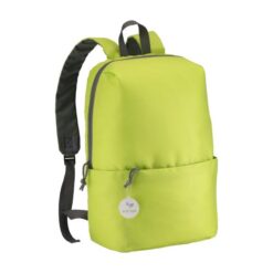 PVC-free polyester 4 pockets backpack with four pockets, adjustable shoulder straps