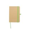 Recycled carton notes with colored details