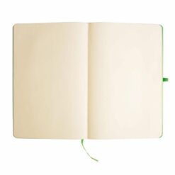 Recycled carton notes with colored details