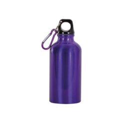 Aluminum bottle with carabiner, 400ml Aluminum bottle with carabiner, 400ml