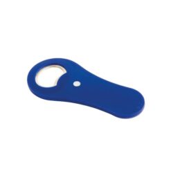 Plastic bottle opener with magnet
