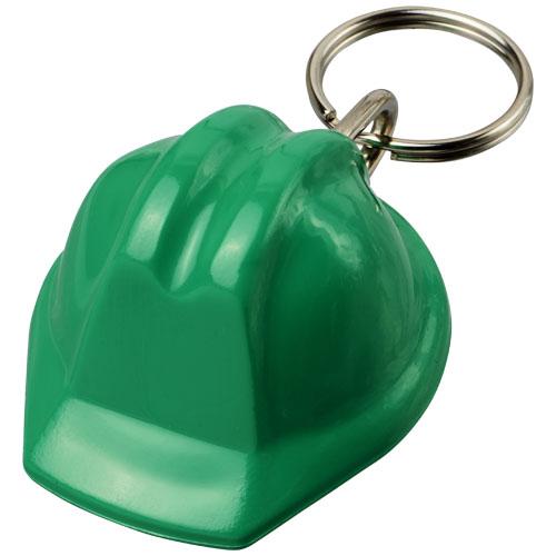 Kolt hard hat-shaped recycled keychain Kolt hard hat-shaped recycled keychain
