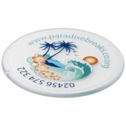 Renzo round plastic coaster Renzo round plastic coaster