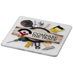 Renzo square plastic coaster Renzo square plastic coaster