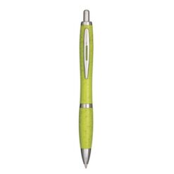 Wheat straw (50%) and PP (50%) push button ball pen Wheat straw (50%) and PP (50%) push button ball pen