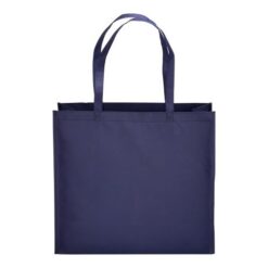 80g/m2 R-pet shopping bag with  long handles and gusset