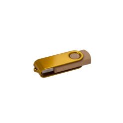 USB flash drive made of wheat straw, biodegradable resin and metal 4Gb