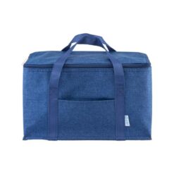 Melange r-pet cooler bag with silver interior