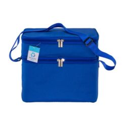 R-pet cooler bag with silver interior