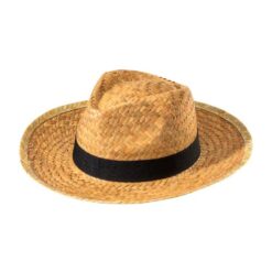 Straw hat with 3 cm elastic band applicable and customizable Straw hat with 3 cm elastic band applicable and customizable