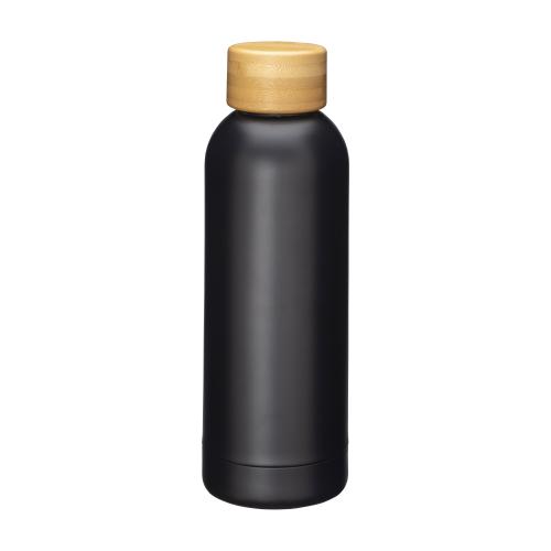 Stainless steel thermal bottle with double-walled insulation enhancing capacity Stainless steel thermal bottle with double-walled insulation enhancing capacity
