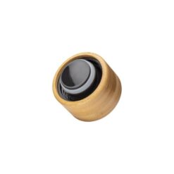 Stainless steel thermal bottle with double-walled insulation enhancing capacity