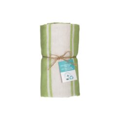 Recycled cotton fringed beach/beach towel