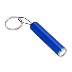 Mini plastic flashlight with Led light for laser engraving and key ring