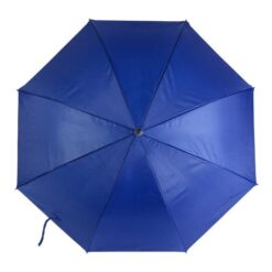 Automatic umbrella with metal shaft and plastic crook handle