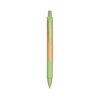 Bamboo and wheat straw snap pen