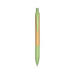 Bamboo and wheat straw snap pen Bamboo and wheat straw snap pen