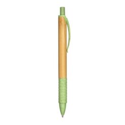 Bamboo and wheat straw snap pen