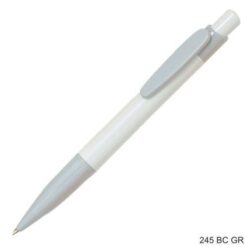 245BC Pix Stilus din plastic, corp alb, parti color