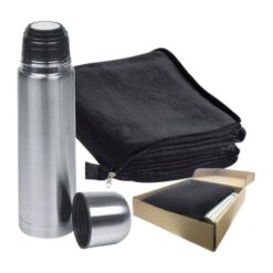 Set of fleece blanket + thermo flask Liverpool Set of fleece blanket + thermo flask Liverpool