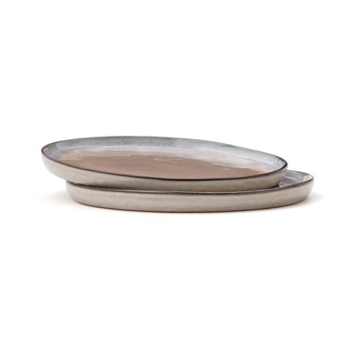 VINGA Nomimono plate 20 cm, 2 pcs set VINGA Nomimono plate 20 cm, 2 pcs set
