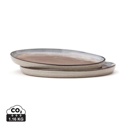 VINGA Nomimono plate 20 cm, 2 pcs set VINGA Nomimono plate 20 cm, 2 pcs set