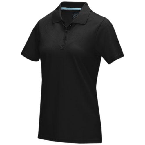 Graphite short sleeve women’s GOTS organic polo Graphite short sleeve women’s GOTS organic polo