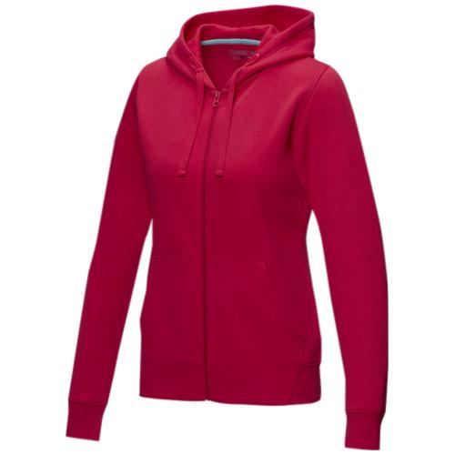 Ruby women’s GOTS organic recycled full zip hoodie Ruby women’s GOTS organic recycled full zip hoodie