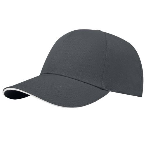 Topaz 6 panel GRS recycled sandwich cap Topaz 6 panel GRS recycled sandwich cap