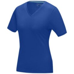 Kawartha short sleeve women's GOTS organic V-neck t-shirt