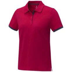 Morgan short sleeve women's duotone polo