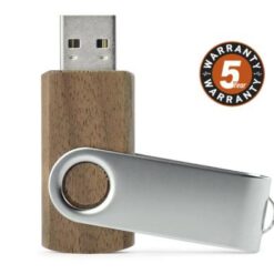USB flash drive TWISTER WALNUT 16 GB