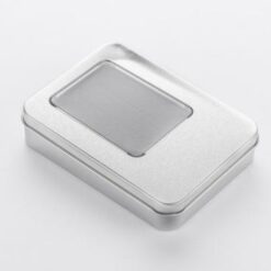 Large tin box for bigger USB flash drives (with inset) - II quality
