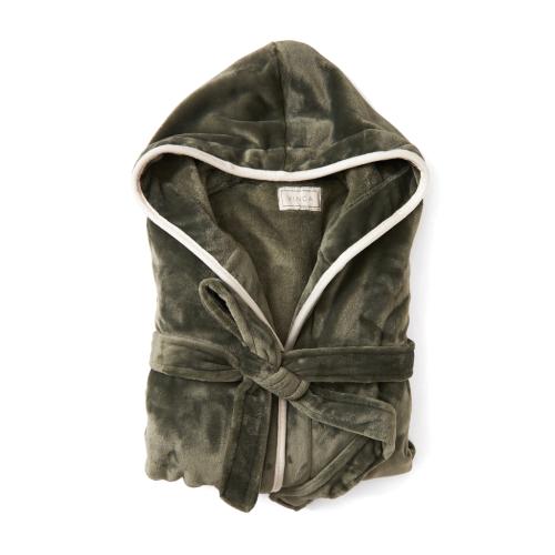 VINGA Louis luxury plush GRS RPET robe size S-M VINGA Louis luxury plush GRS RPET robe size S-M