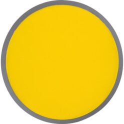 Foldable frisbee with a polyester case
