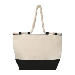Beach bag with drawstring