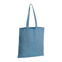 Recycled cotton bag with long handles Recycled cotton bag with long handles