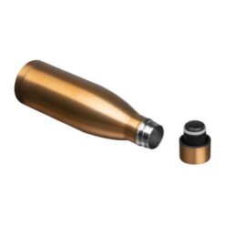 Double wall vacuum bottle