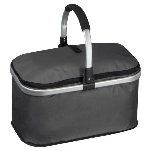 Shopping basket with cooling compartment Shopping basket with cooling compartment