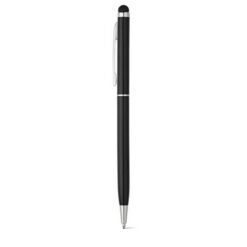 ZOE BK. Ball pen with touch tip in aluminium