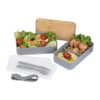 Lunchbox with two compartments Lunchbox with two compartments