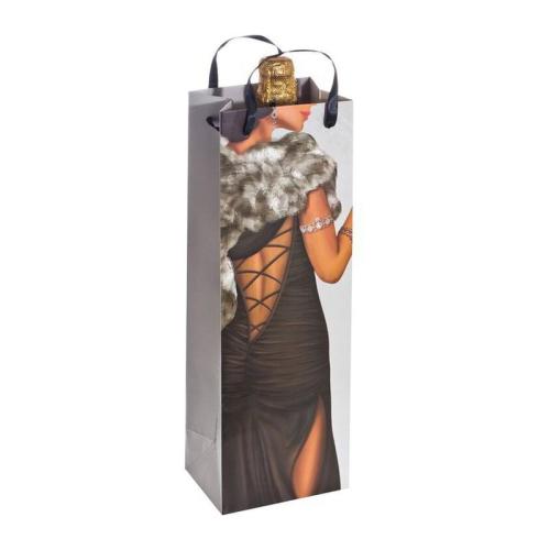 Gift bag man/woman - size for a wine bottle Gift bag man/woman - size for a wine bottle