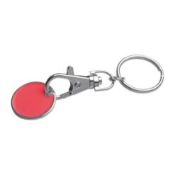 Keyring with shopping coin Keyring with shopping coin
