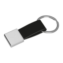 Keychain with imitation leather strap Keychain with imitation leather strap