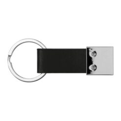 Keychain with imitation leather strap
