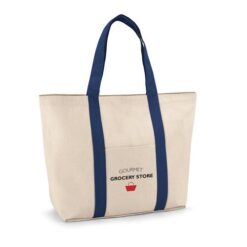 VILLE. 100% cotton canvas bag with front and inside pocket VILLE. 100% cotton canvas bag with front and inside pocket
